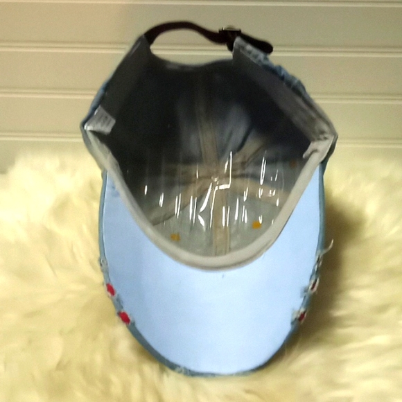 VIP Gold Bling 💎 Denim Baseball Cap - Picture 6 of 12